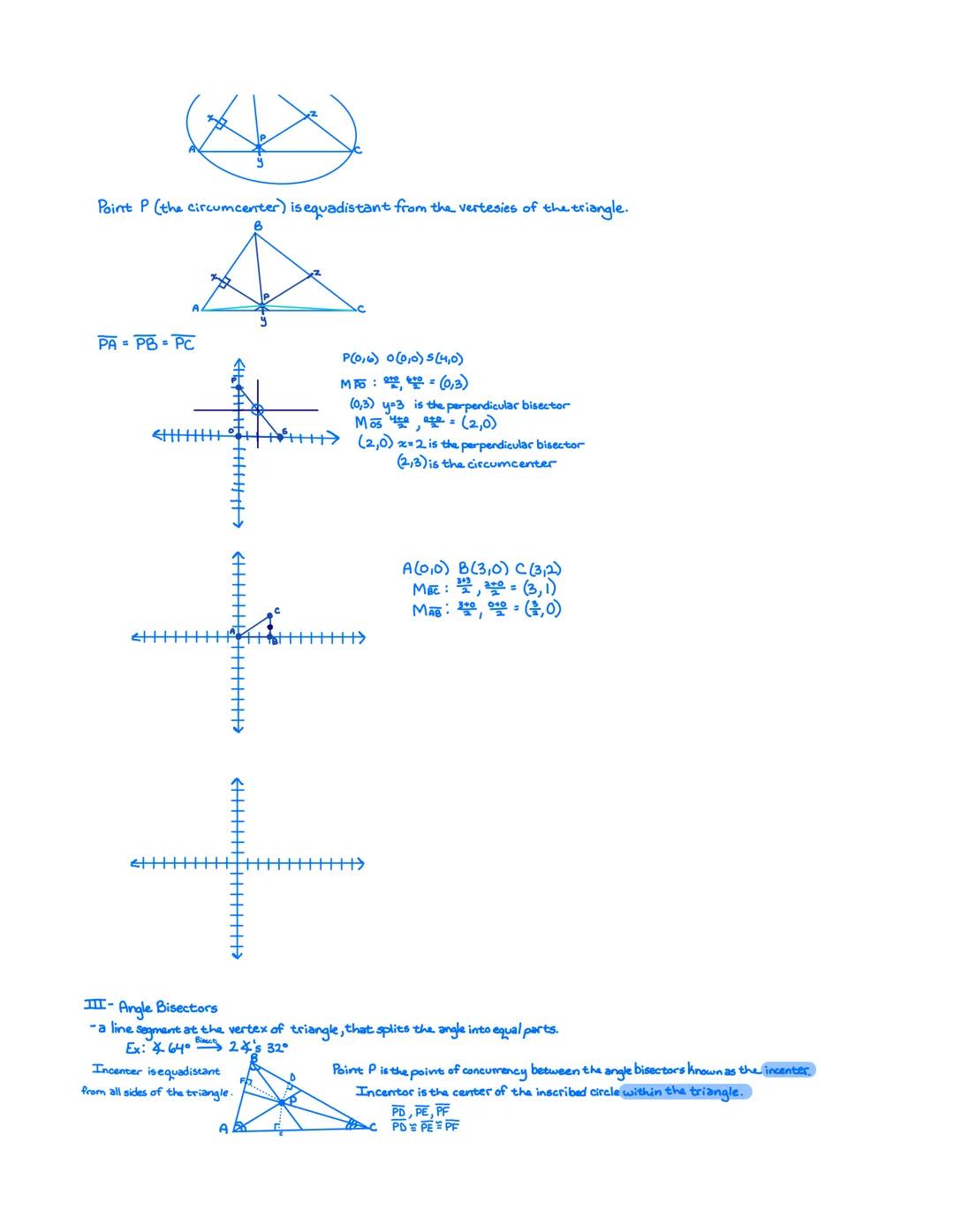 Rotations Within Triangles

I Midsegments

-a segment that connects the midpoint of two sides within a triangle.

midsegment is parallel to 