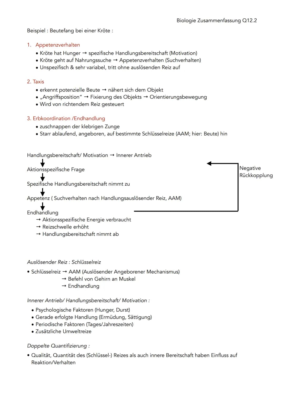 Biologie Zusammenfassung Q12.2

Verhaltensbiologie

Untersuchung von Verhalten

• Alle beobachtbaren Bewegungen, Körperstellungen und Lautäu