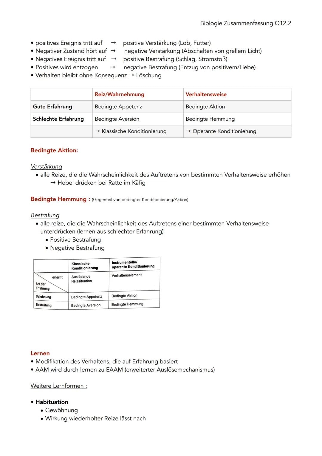 Biologie Zusammenfassung Q12.2

Verhaltensbiologie

Untersuchung von Verhalten

• Alle beobachtbaren Bewegungen, Körperstellungen und Lautäu