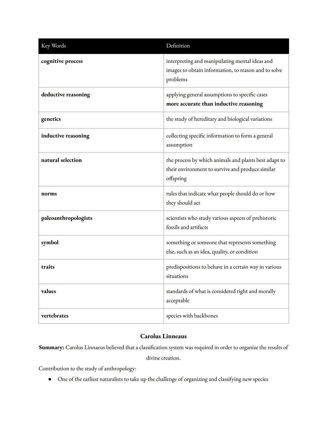 Unit 2: Anthropology

What is Anthropology?

Anthropology is the study of people, past and present, with a focus on understanding the human 