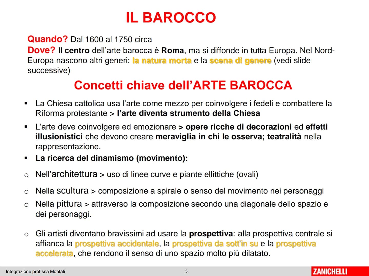 # Unità 9

## Il Barocco

Emanuela Pulvirenti, Artemondo, Zanichelli editore 2018 # L'Europa nell'età barocca

Tra l'inizio del '600 e la me