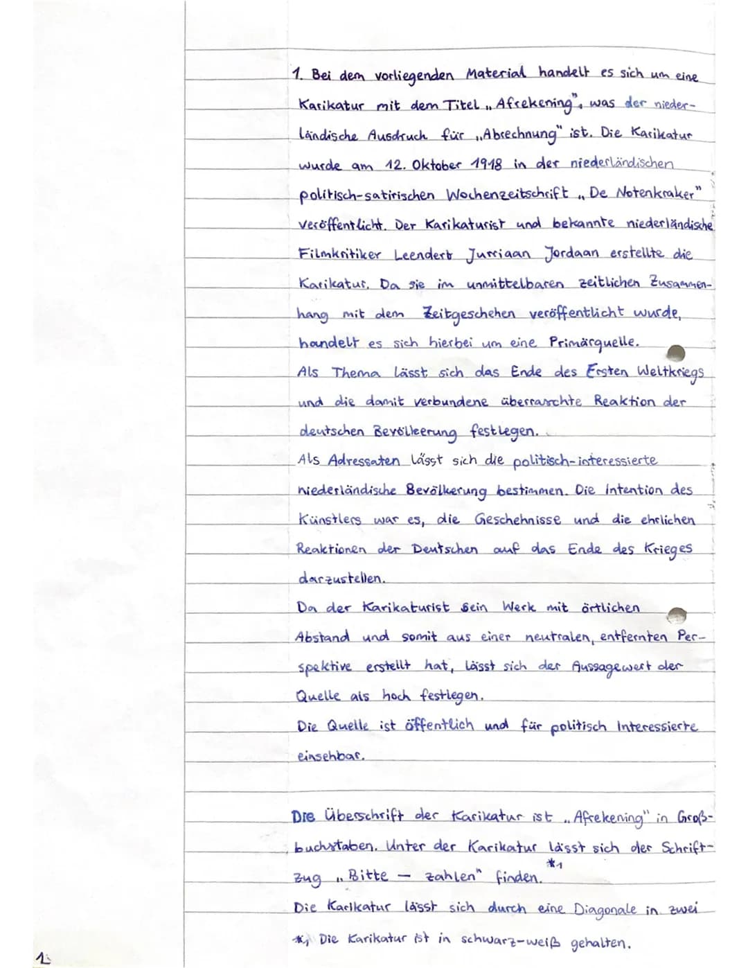 Geschichte LK
Q1
Klausur Nr.4
16.5.2022
Zwischen Kaiserreich und Republik:
Deutschland am Ende des Ersten Weltkriegs
Aufgaben:
1. Analysiere