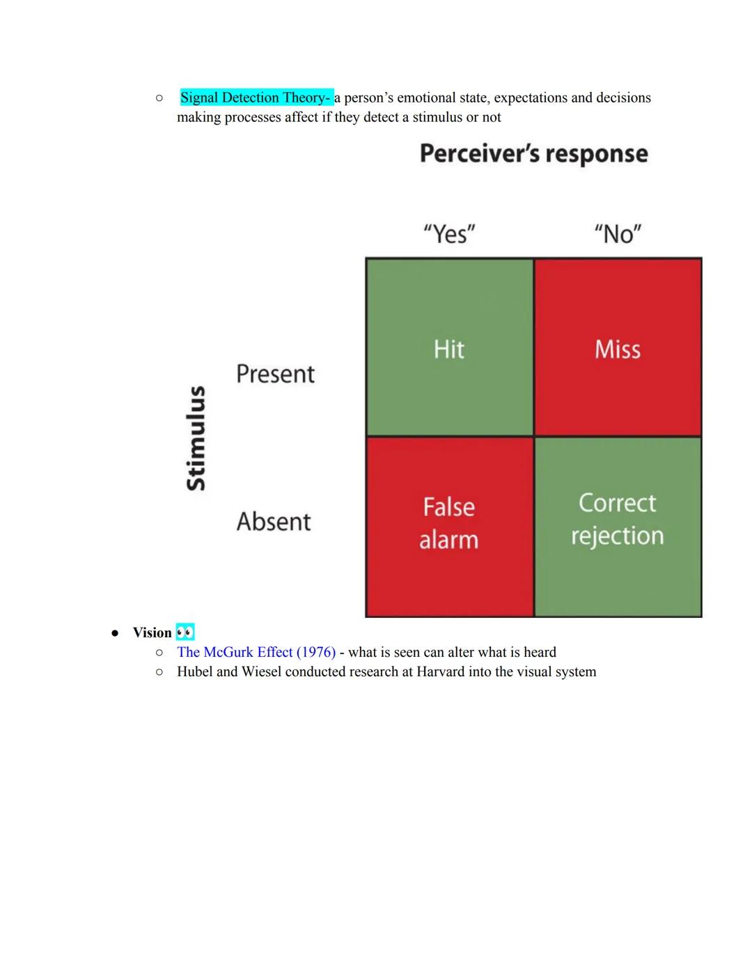 
<p>Sensations are the processes through which sensory organs/receptor cells detect stimuli, and transduction is the conversion of stimuli i