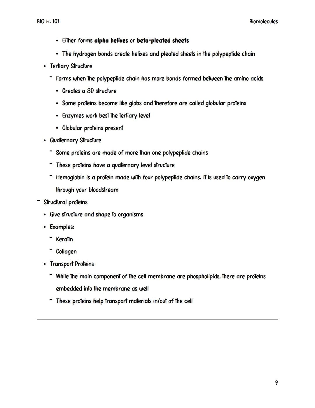 # ΒΙΟ Η. 101

Biomolecules

# Biomolecules

Biomolecules are also sometimes referred to as macromolecules.

- They are large complex compoun