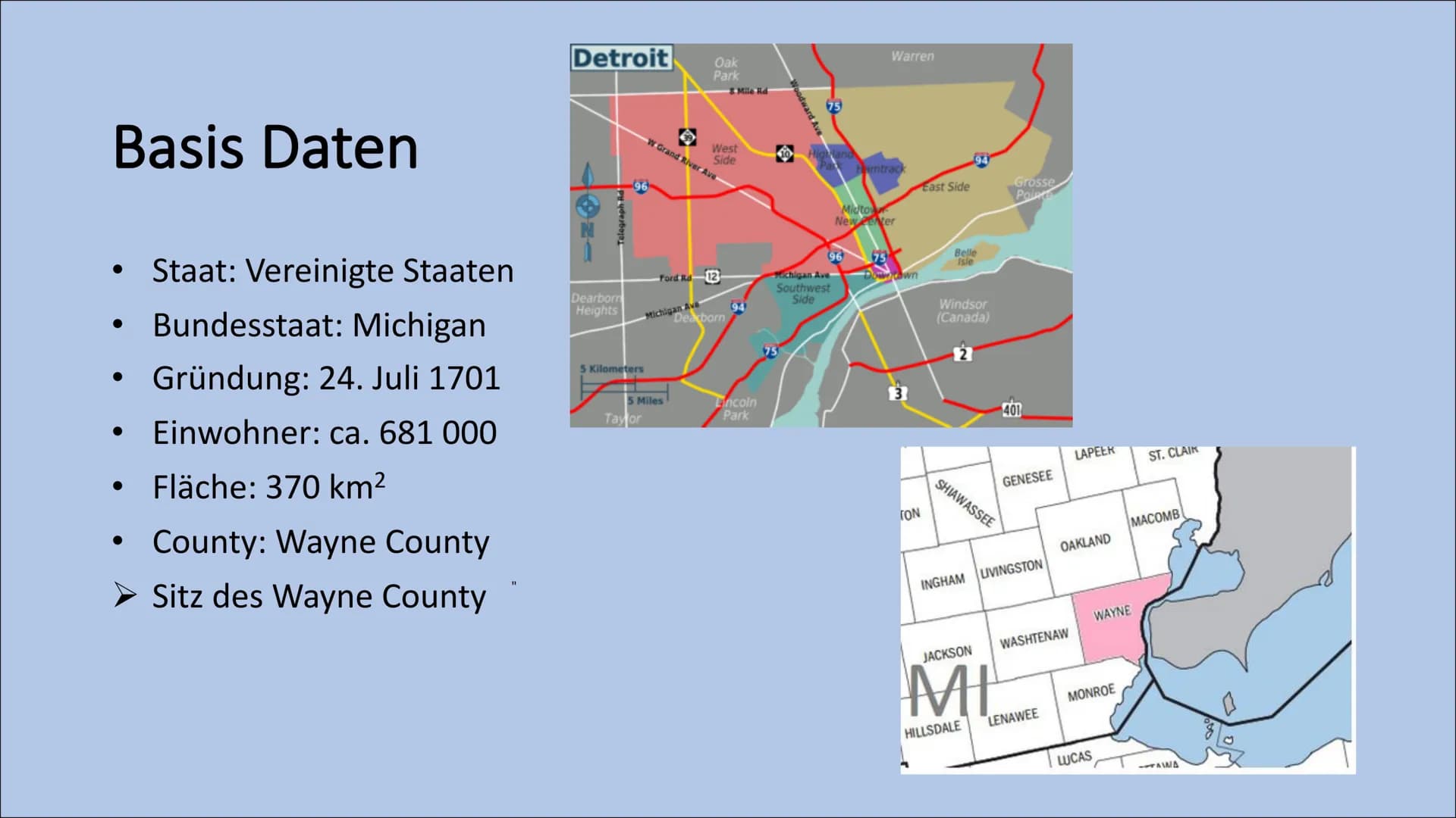 # Detroit

The shrinking citiy # Inhalt

*   Definition Shrinking City
*   Lokalisation Detroit
*   Basis Informationen
*   Auf- und Abstieg