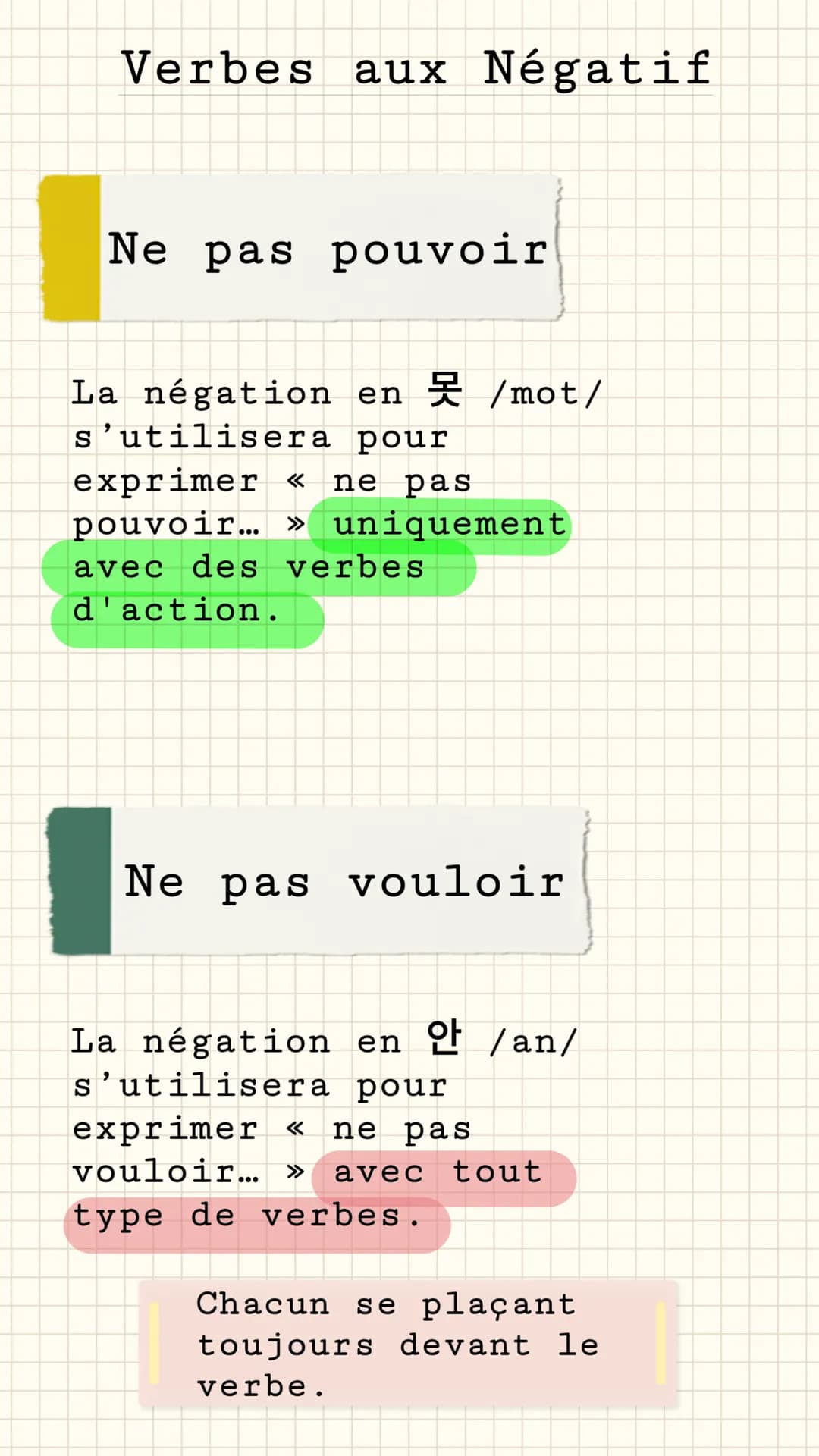 - M A G I C - Suffixe

Suffixe
D'appartenance :

의 Prononcée "ui"

Suffixe D'addition :

하고 Prononcée "hako"

Suffixe D'état :

입니다 Prononcé