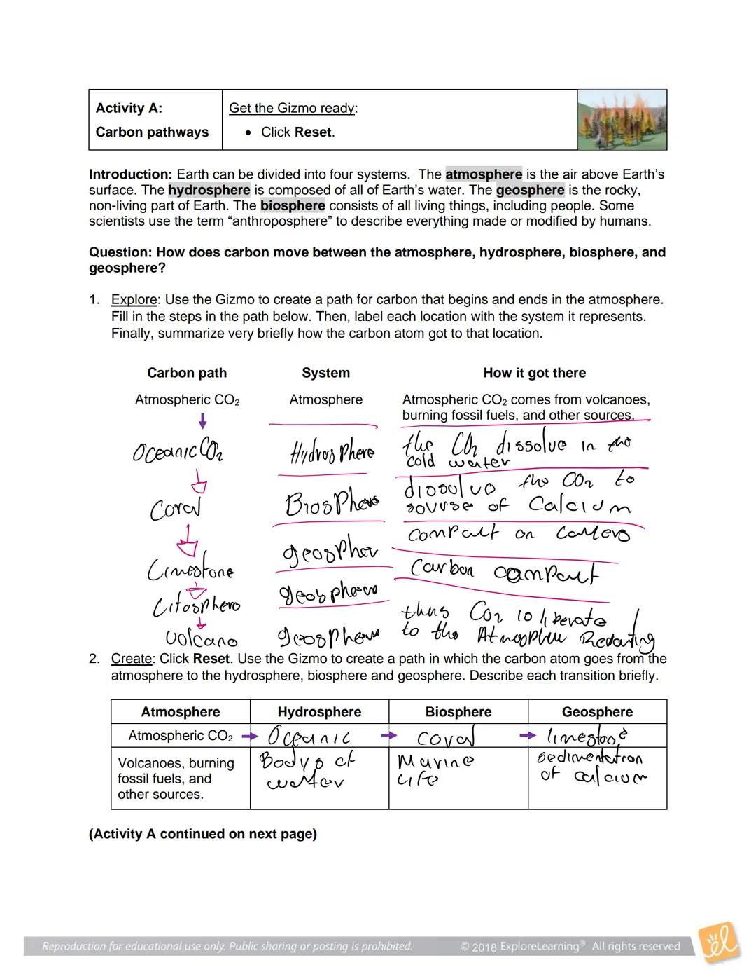 # Gizmos
Name: Sebastian Banno
Date: 10-24-2023

# Student Exploration: Carbon Cycle

Vocabulary: atmosphere, biomass, biosphere, carbon res