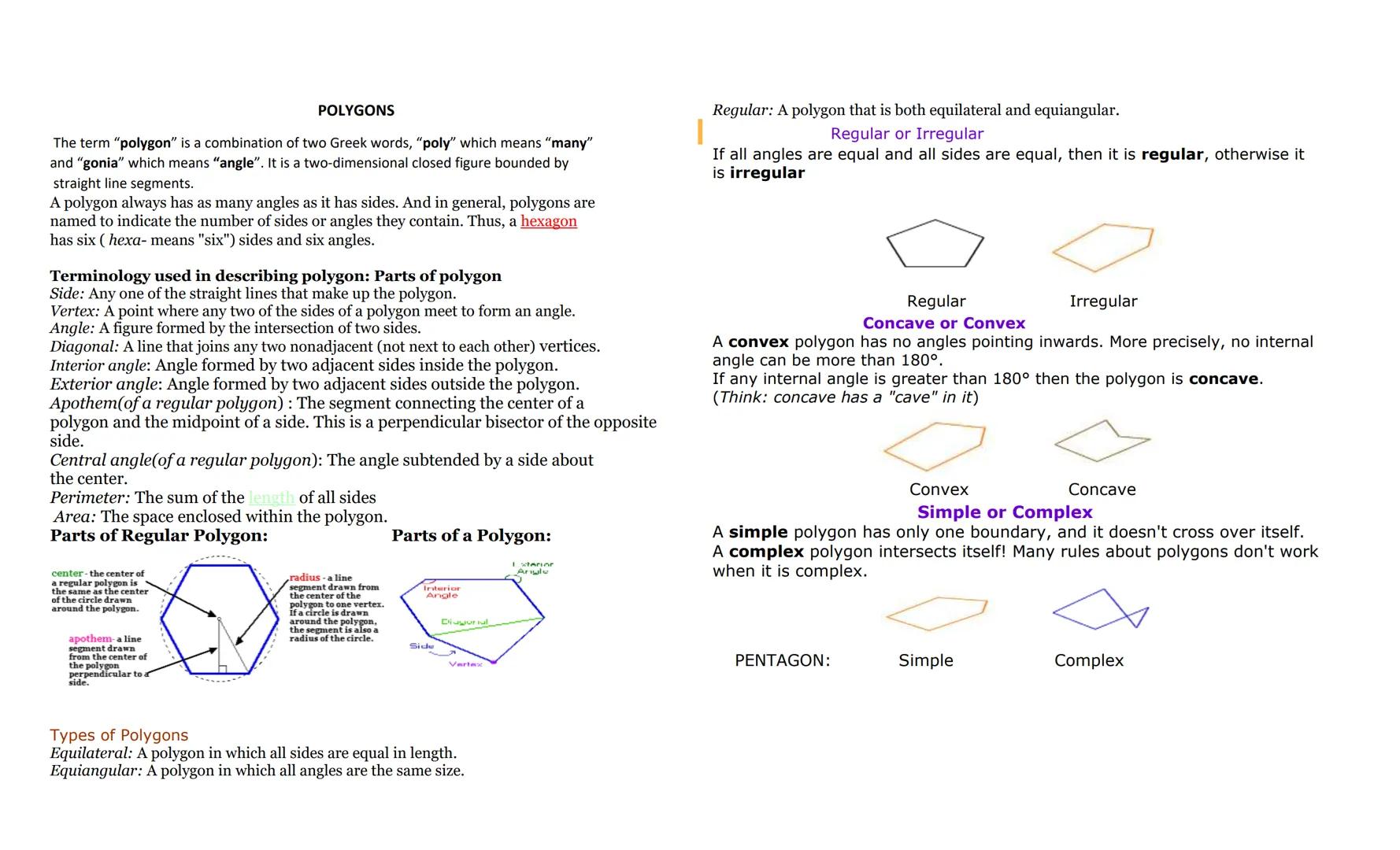 # Mensuration

A point is a zero-dimensional mathematical object that has position only and has no length, no
width nor thickness.

1.2 LINE