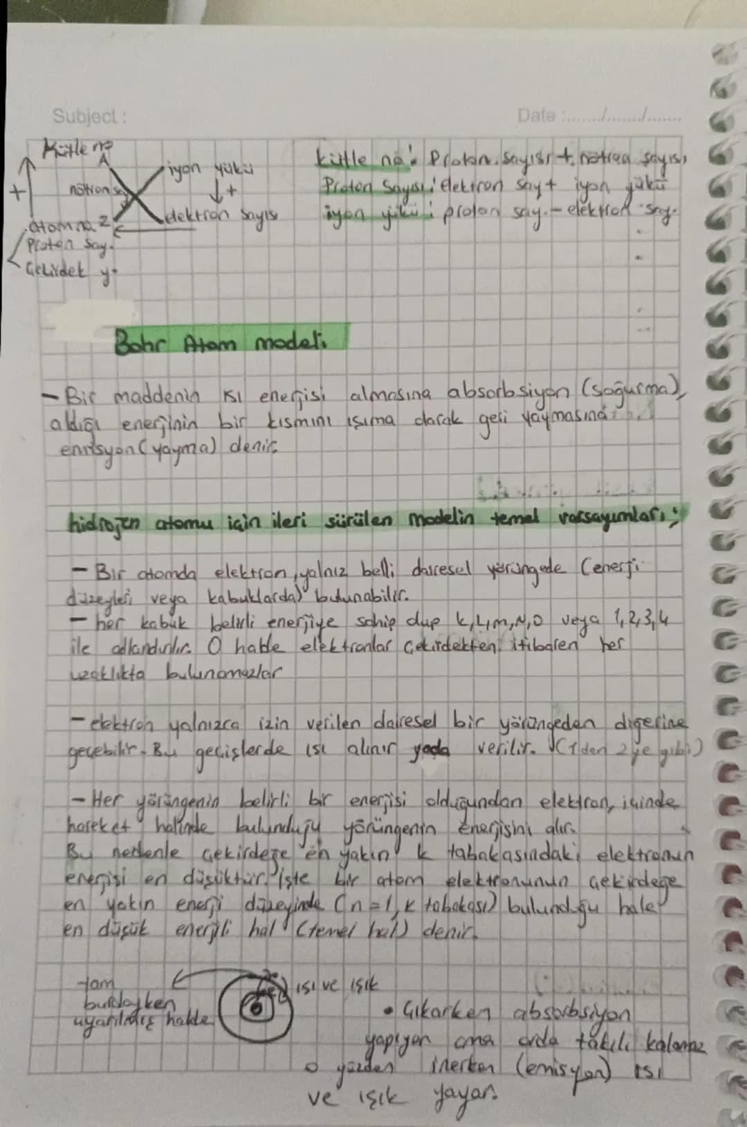 Subject:

Atom teorileri ve atomun yapısı

Teoringislemler ve deneyler sonucunda elde edilen
kanıtlara dayalı obrak, bir day ya da dguyu açı