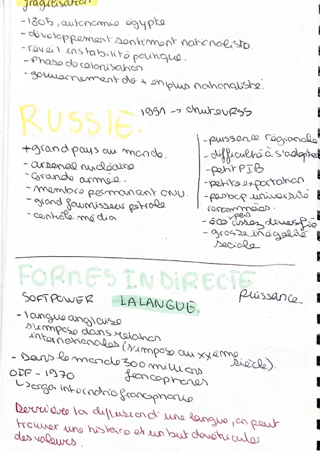 # H66SP puissance

def: capacité qu'a un otat à poser dans un
rapport de forces donné et de remporter la
décision.

UNE PUISSANCE: Relations