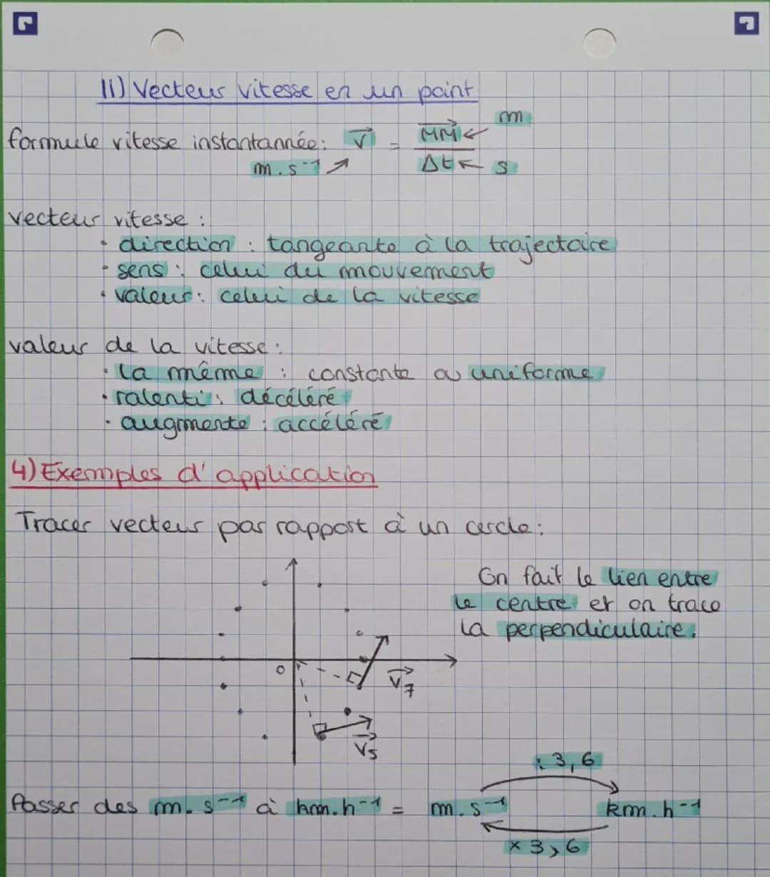 Physique: Chap4: Décrire un
mouvement

1) Systèmes et référentiels

objet étudié est le système. Houverment du système
décrit par rapport au