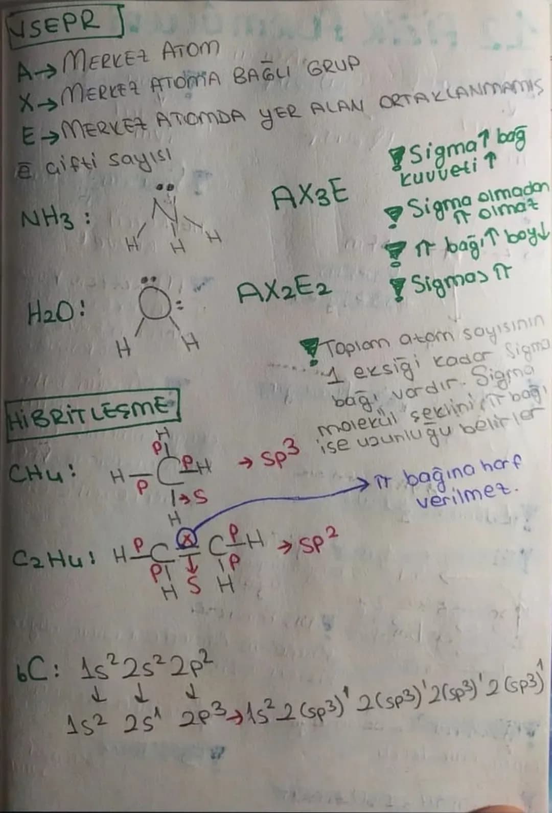 # ORGANİK KİMYA
* CO,CO2 CS2, AluC3 inorganik
* yapısında "CN-" "CO3²" kökü vor sa inorganik

! Organik Bilesikier genellikle kovalent yapıl