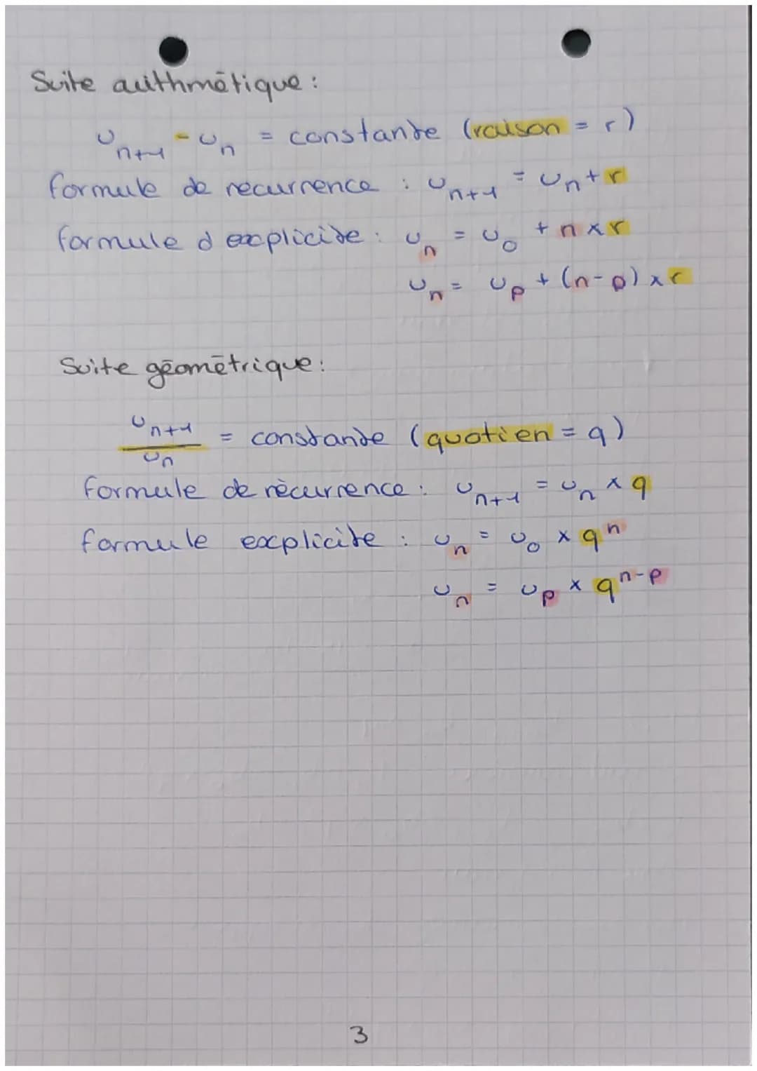 MATHS
# Raisonnements par recurrence: suites

Rappels:
Modes de générations:

Formule de récurrence:
$U_{n+1} = f(u_1)$

formule explicite: 