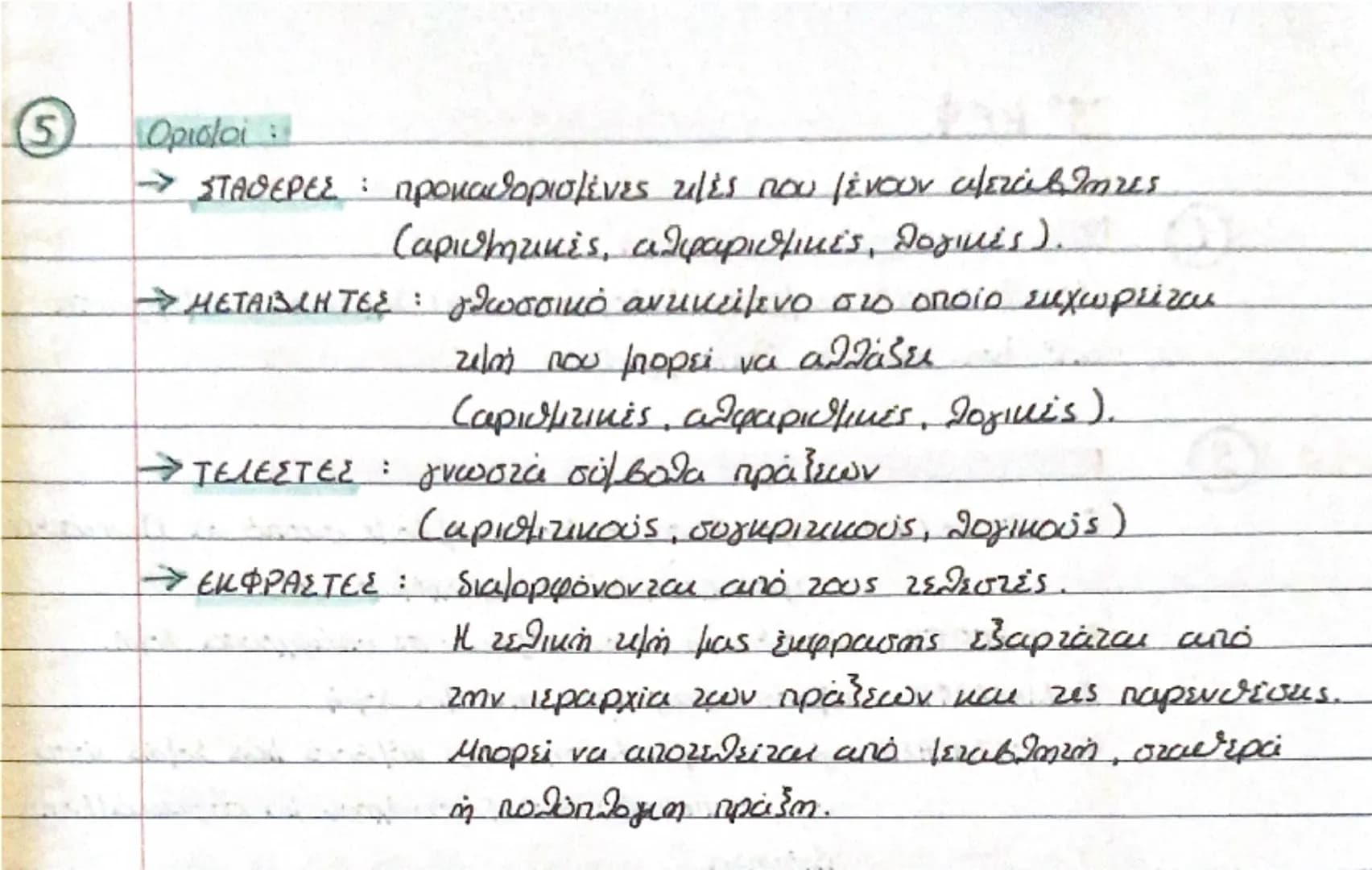 1ο ΚΕΦ.
① Τι είναι πρόβλημα;
Μια κατάσταση η οποία χρήζει αντιμετώπιση, απαιτεί λύση
ή η λύση της δεν είναι προφανής.
② Τι ονομάζουμε δομή π