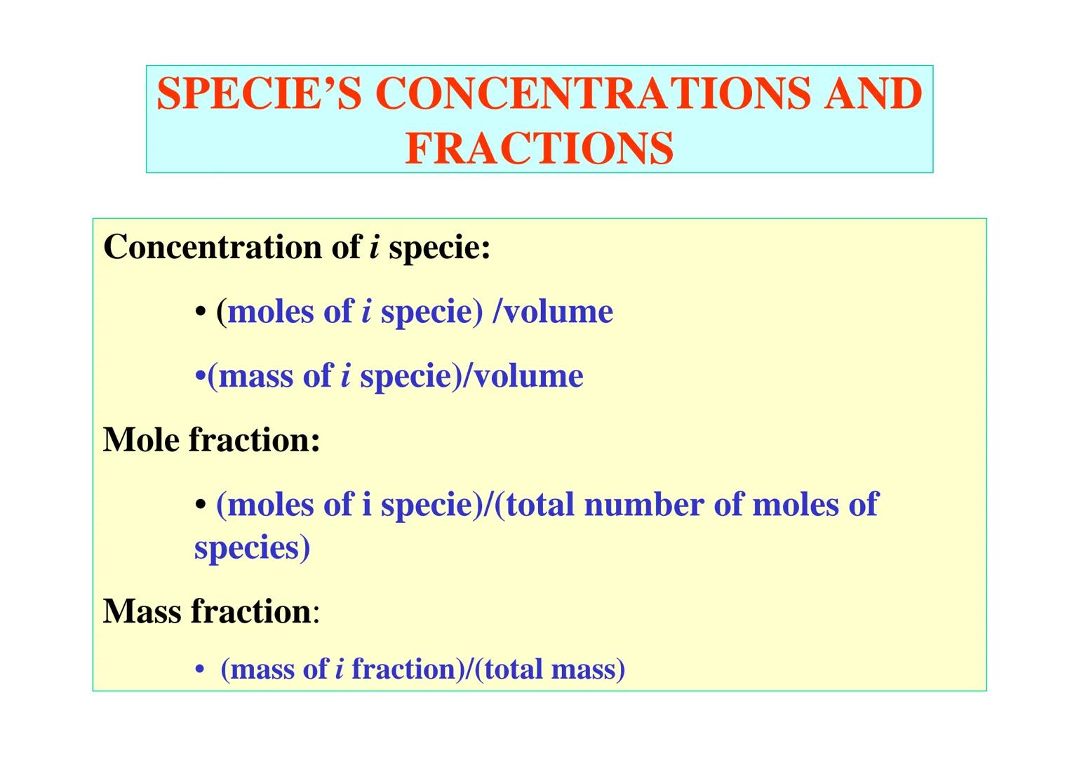 # STOICHIOMETRY OF
# COMBUSTION # FUNDAMENTALS: moles and
kilomoles

Atomic unit mass: 1/12 ₁₂⁶C ~ 1.66 10⁻²⁷ kg

Atoms and molecules mass i