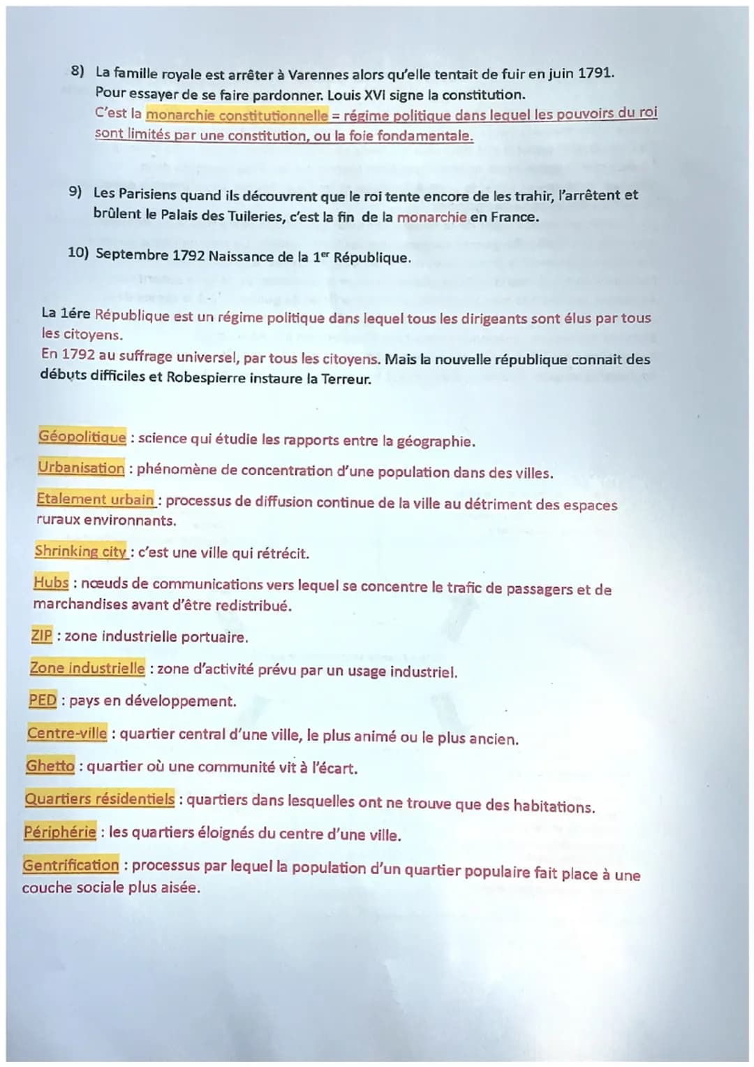 # Histoire et Géographie

Epreuves Communes

L'Europe des Lumières :

Qu'est-ce que l'Europe des Lumières ?

Au XVIIIe siècle, la plupart de