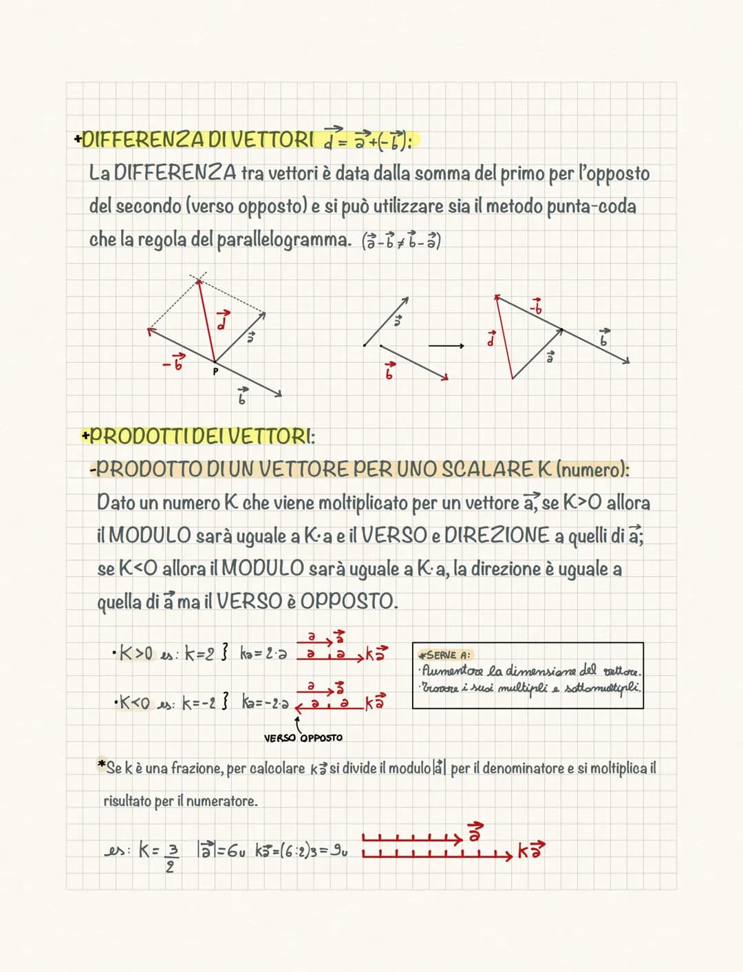 # I vettori

+GRANDEZ2E SCALARI: sono descritte da un valore numerico
ottenuto mediante un'unità di misura.

+GRANDEZZE VETTORIALI: per desc