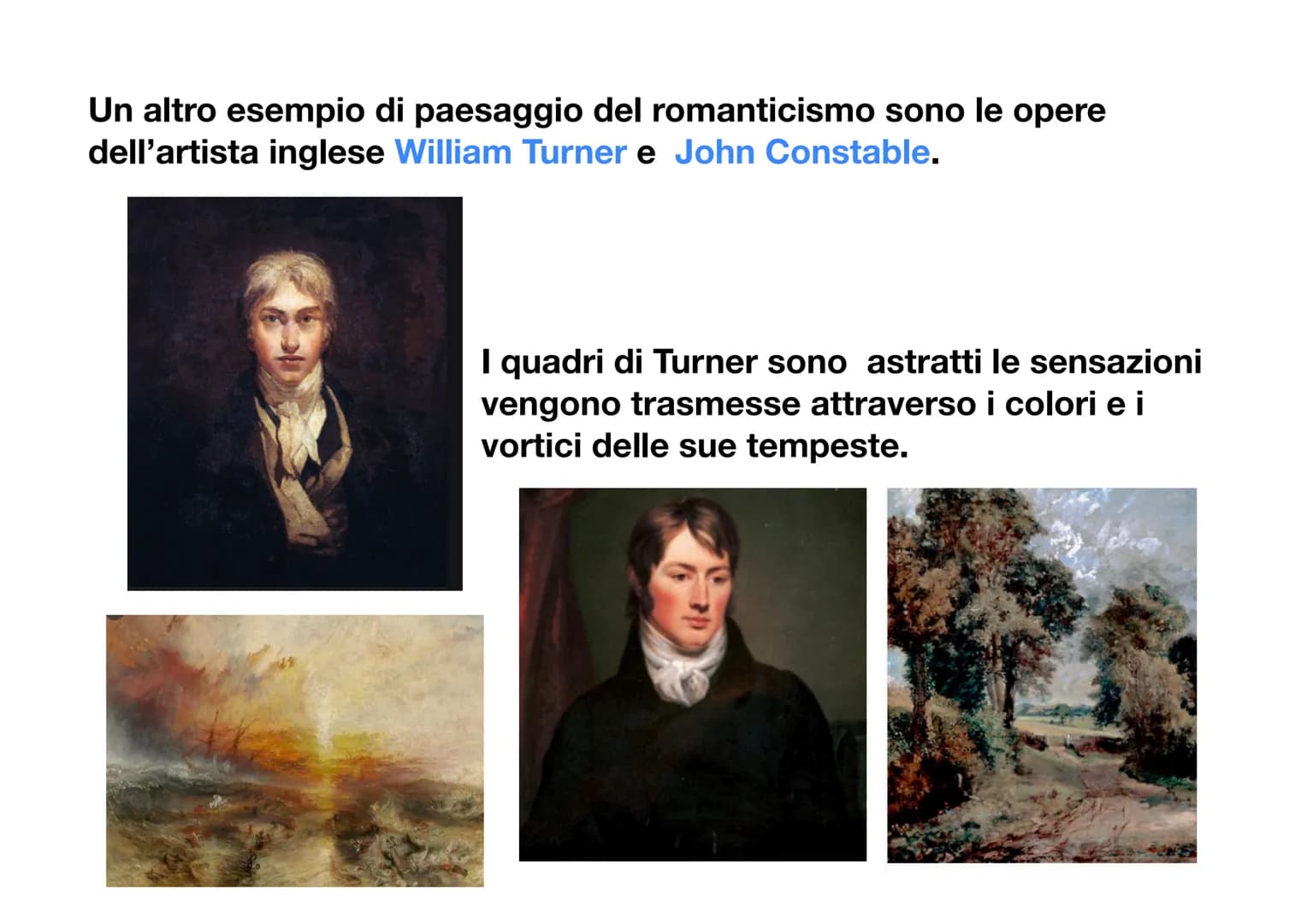 # Il Romanticismo

L'arte romantica si sviluppa verso la fine del XVIII secolo e gli inizi del
XIX secolo in Germania, per poi diffondersi i