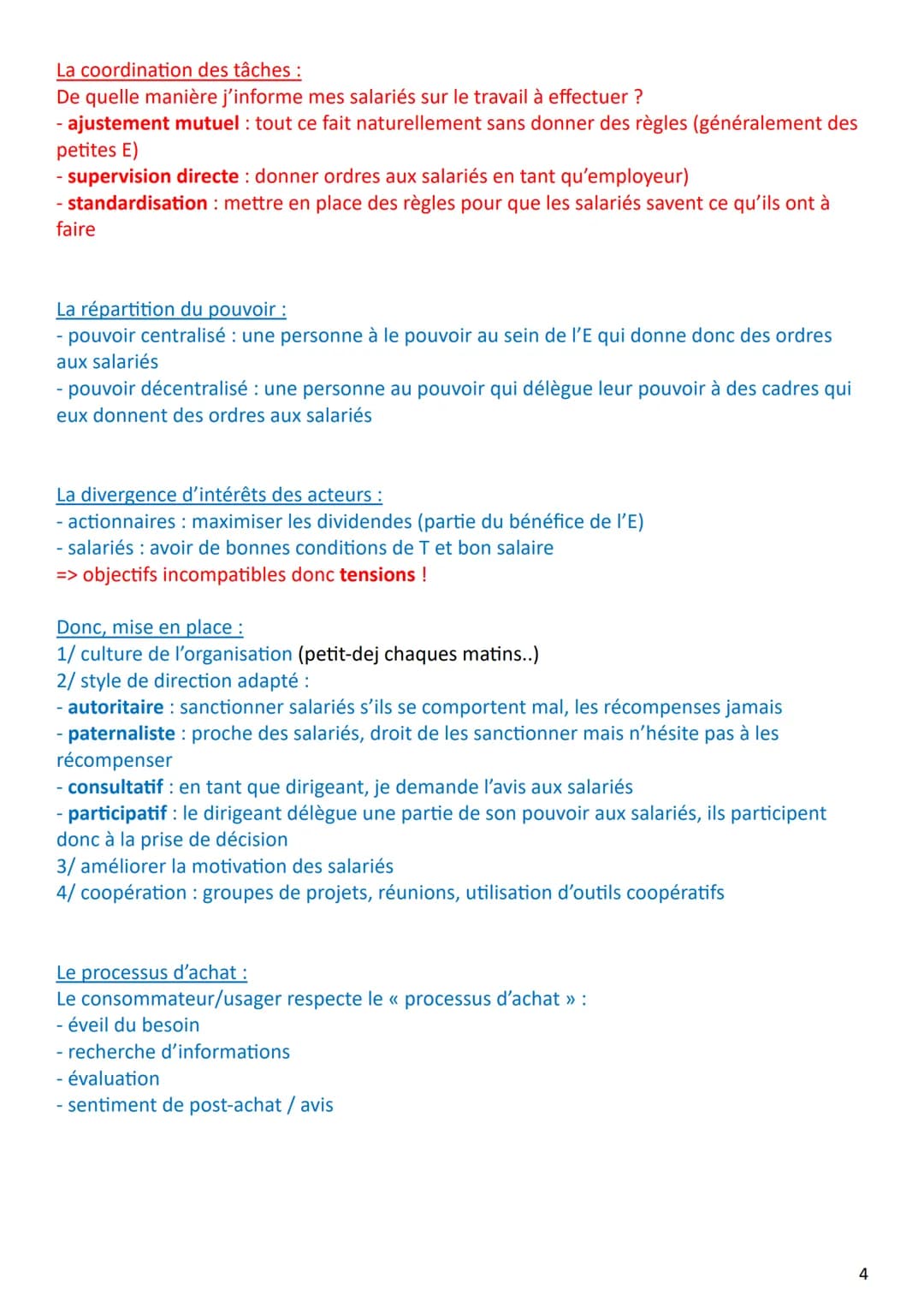 RÉVISIONS MSDGN - PRG TERMINALE

- Les produits

La démarche marketing:
- on étudie le marché: quantitative, qualitative, documentaire

Stra