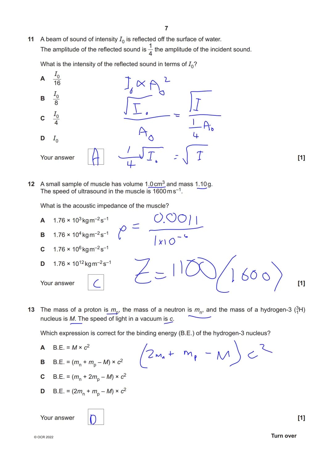 # OCR
Oxford Cambridge and RSA

# Friday 10 June 2022 - Afternoon

# A Level Physics A

# H556/02 Exploring physics
Time allowed: 2 hours 15
