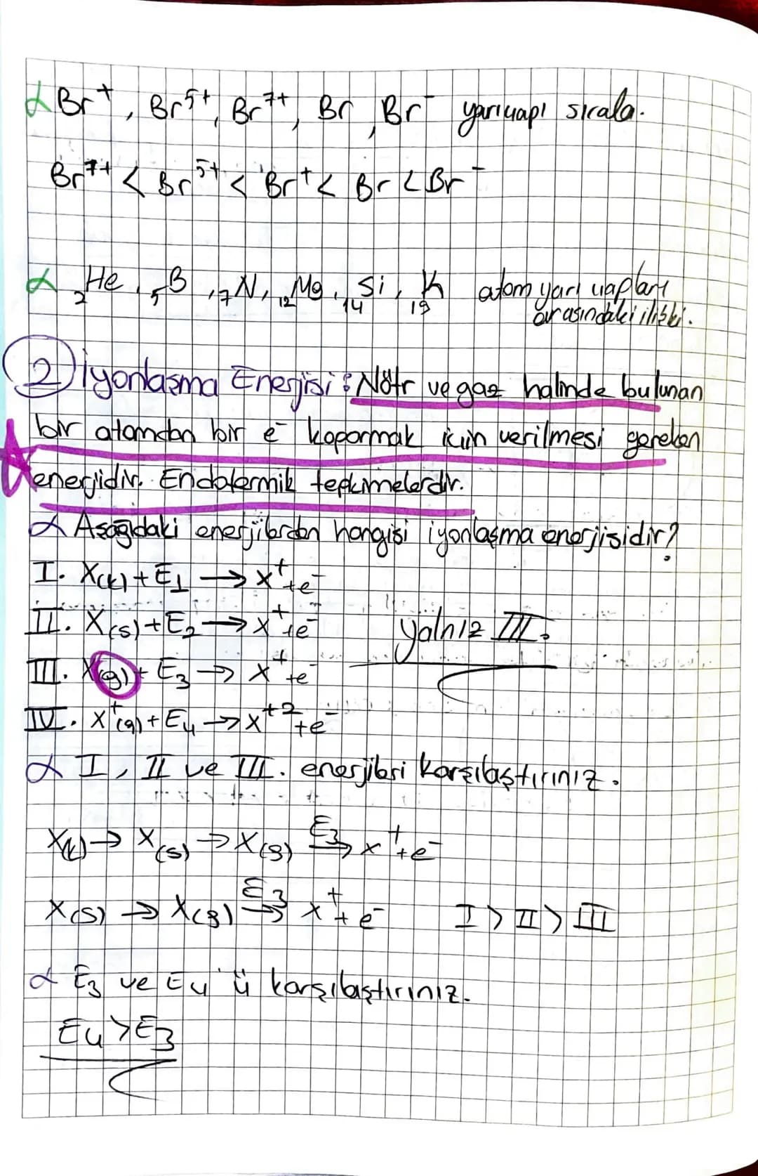 Periyodik Özellikler

Yaruap
uzaklığıdır. Pesiyodik cetuakle yukarıdan aşağıya doğru
atan yoricuapı artor.
Atomun uekirdeğinin en uzaktaki é