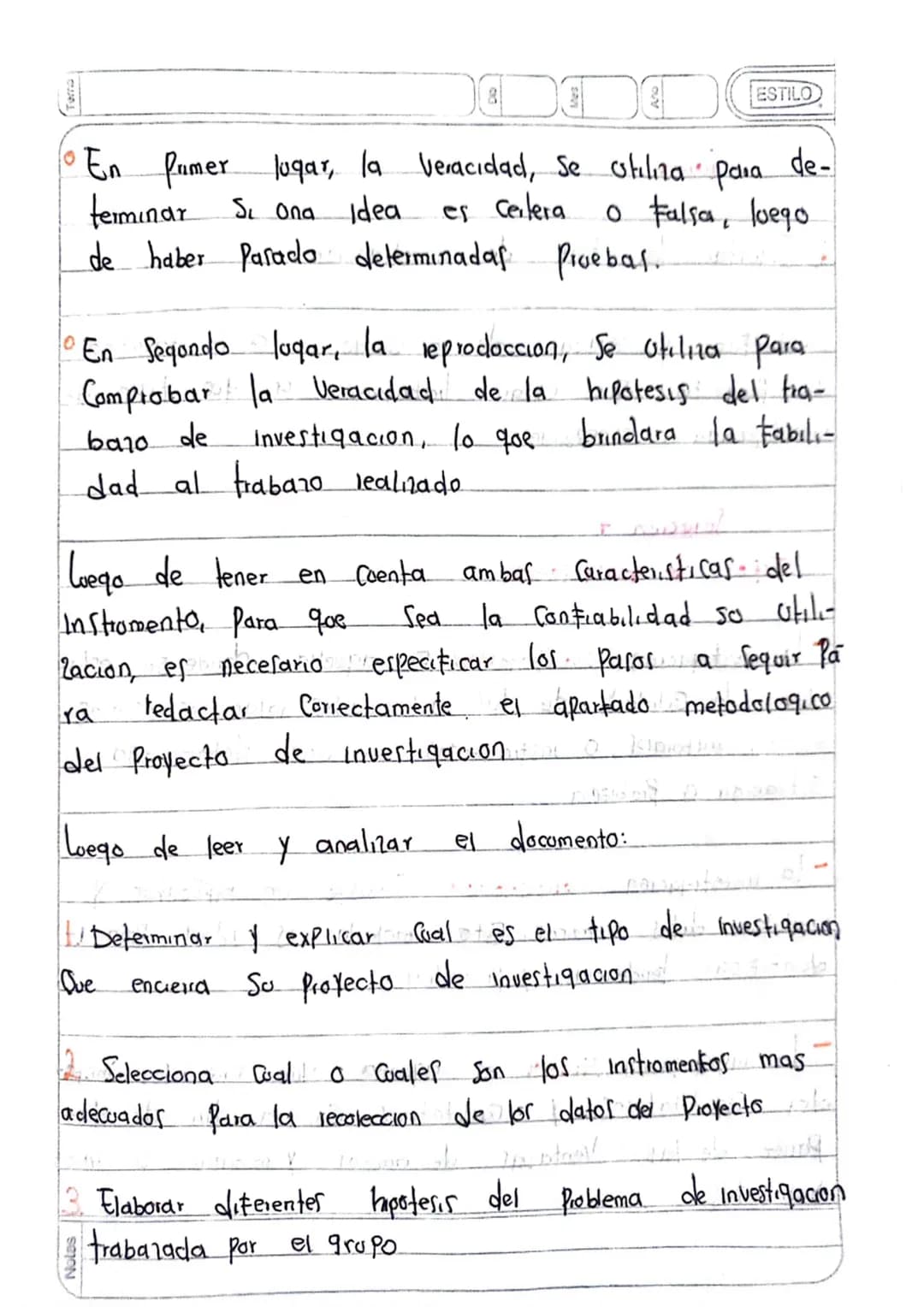 8
ESTILO

to metodologiasto z

On Provecto de Investigacion debe Contener el apartado
Correspondiente a la metodologia de la investigacion, 