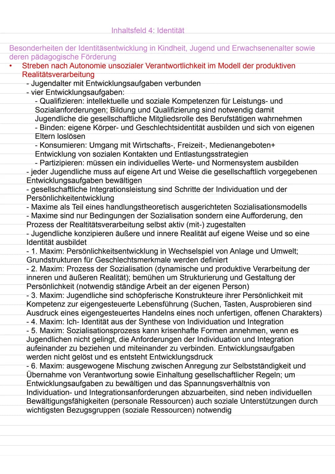 abitur.nrw

Vorgaben 2023

Erziehungswissenschaft

Leistungskurs

Inhaltsfeld 3:
Entwicklung, Sozialisation und
Erziehung

Interdependenz vo