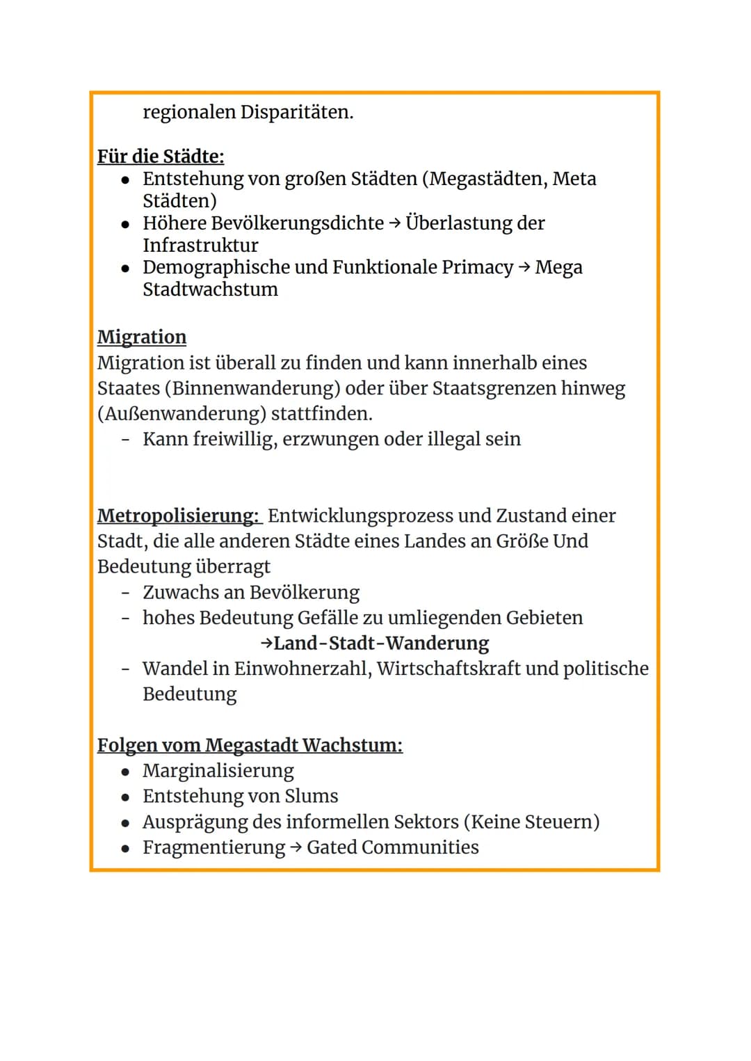 # Stadtentwicklung und Stadtstrukturen

Stadttypen:

Stadt: Stadtrecht ab. 2.000 Einwohner

Landstadt: 2.000-5.000 Einwohner

Kleinstadt: 5.