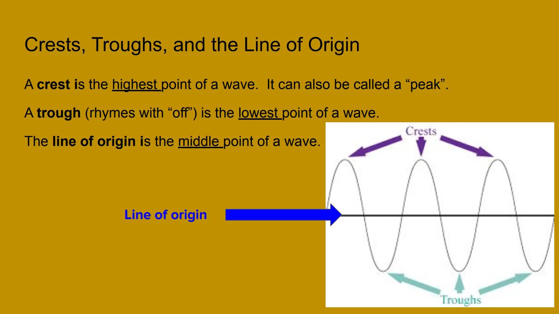 What is a wave?

Scientists define a wave as: a disturbance that travels through space.

What does that mean? A disturbance is a movement.

