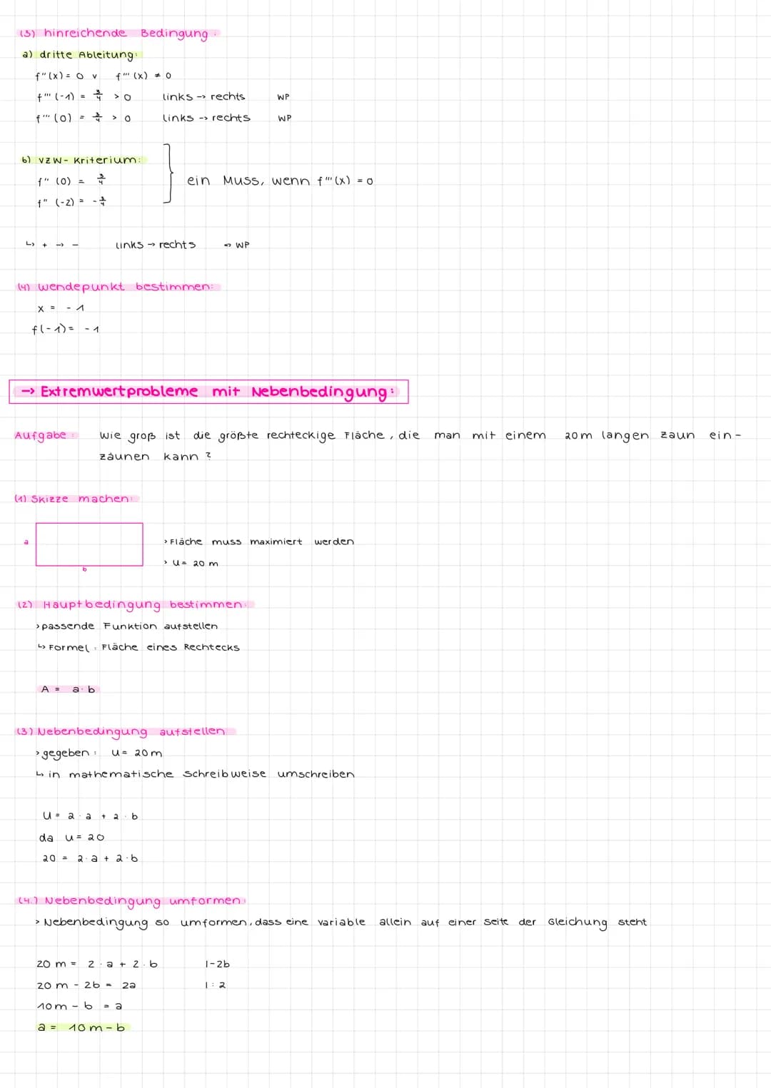  # 1. ANALYSIS

(a) Eigenschaften ganzrationaler Funktionen

→ Ableitung:

Achse

x-Achse

f(x)
Nullstelle Extremstelle Wendestelle

f'(x)
N