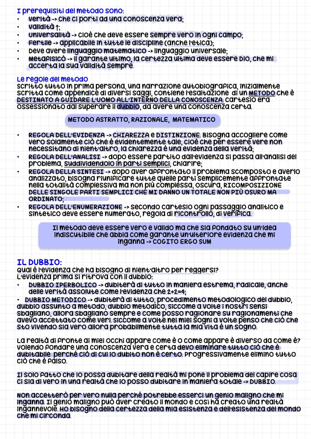 # CARTESIO

**VITA**: Nasce nel 1596 in Francia da una famiglia di
piccola nobiltà, studia in un collegio di gesuiti e da
subito evince un g