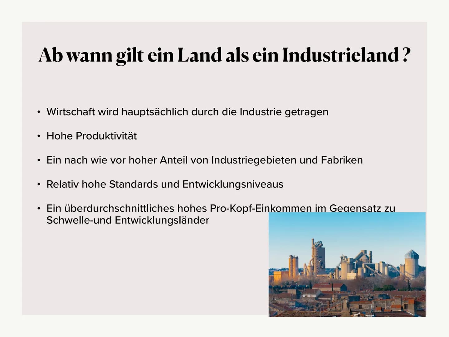 # Entwicklungsländer-
# Schwellenländer-
# Industrieländer # Inhaltsverzeichnis

*   Ab wann gilt ein Land als Entwicklungsland?
*   Ab wann