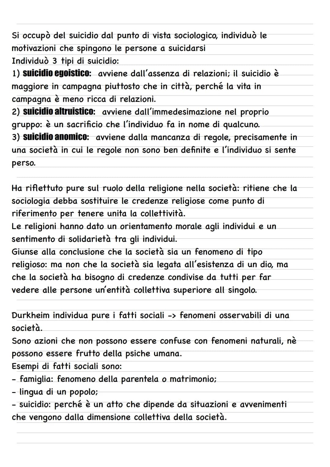 # DURKHEIM

Durkheim è il più importante sociologo
dell'epoca classica, cercò di comprendere in che
modo la società classica poteva mantener