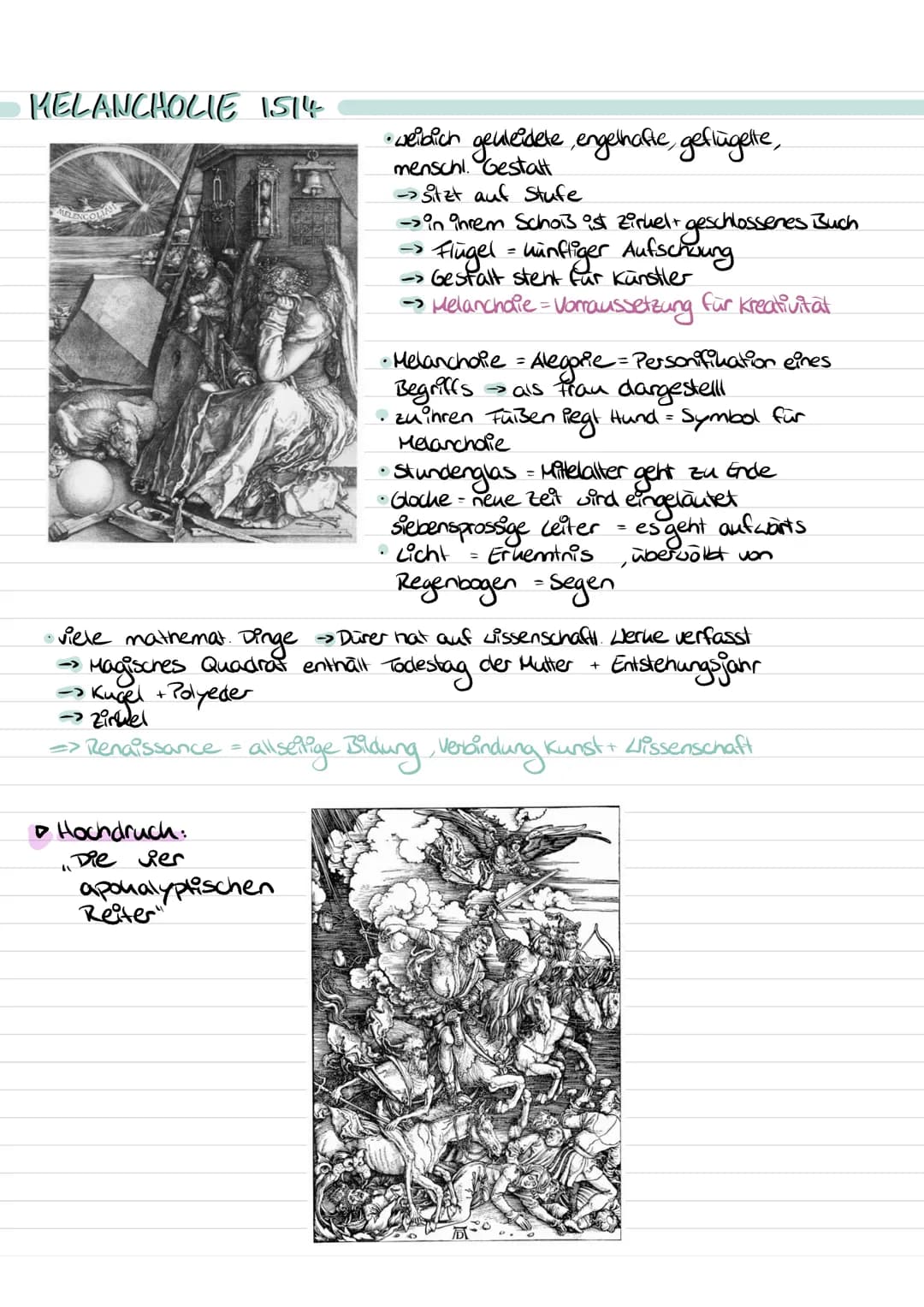 # чепайялише 1400-1600

↳ franz = Widergeburt der Antike

## KALEREI GRAFIK

*   Motive: vermehrt Portraits, Landschaften, Innenräume, chrit