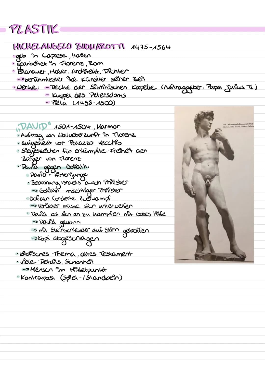 # чепайялише 1400-1600

↳ franz = Widergeburt der Antike

## KALEREI GRAFIK

*   Motive: vermehrt Portraits, Landschaften, Innenräume, chrit