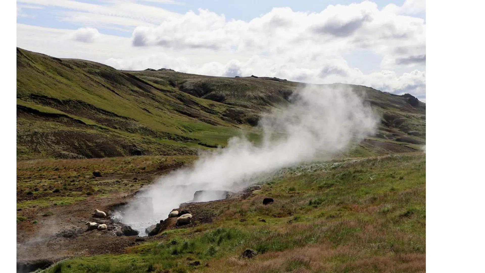 Geothermal Energy # What Is Geothermal Energy?

Geothermal energy is the heat that comes from the
sub-surface of the Earth.

It works by usi