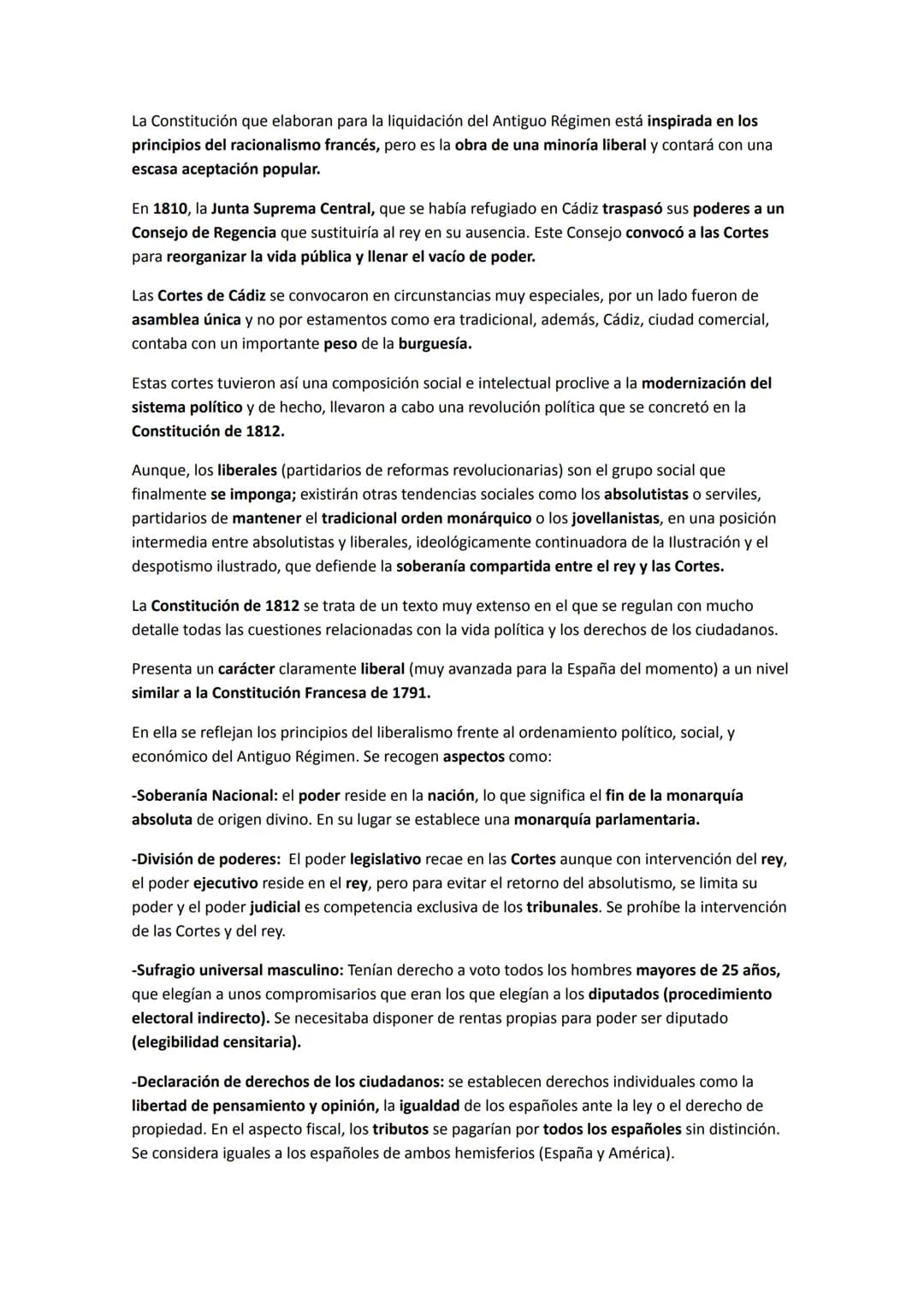 # LIBERALISMO FRENTE A ABSOLUTISMO

1. LA OCUPACIÓN NAPOLEÓNICA

En 1788 asciende al trono Carlos IV que tendrá que afrontar el estallido de