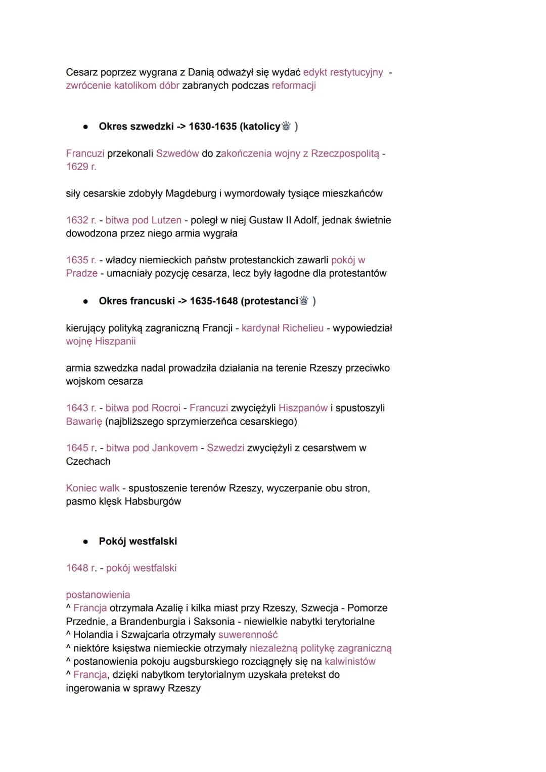 # Wojna trzydziestoletnia

*   Rzesza niemiecka przed wybuchem wojny

Na mocy traktatu augsburskiego z 1555 r. w państwie obowiązywała
relig