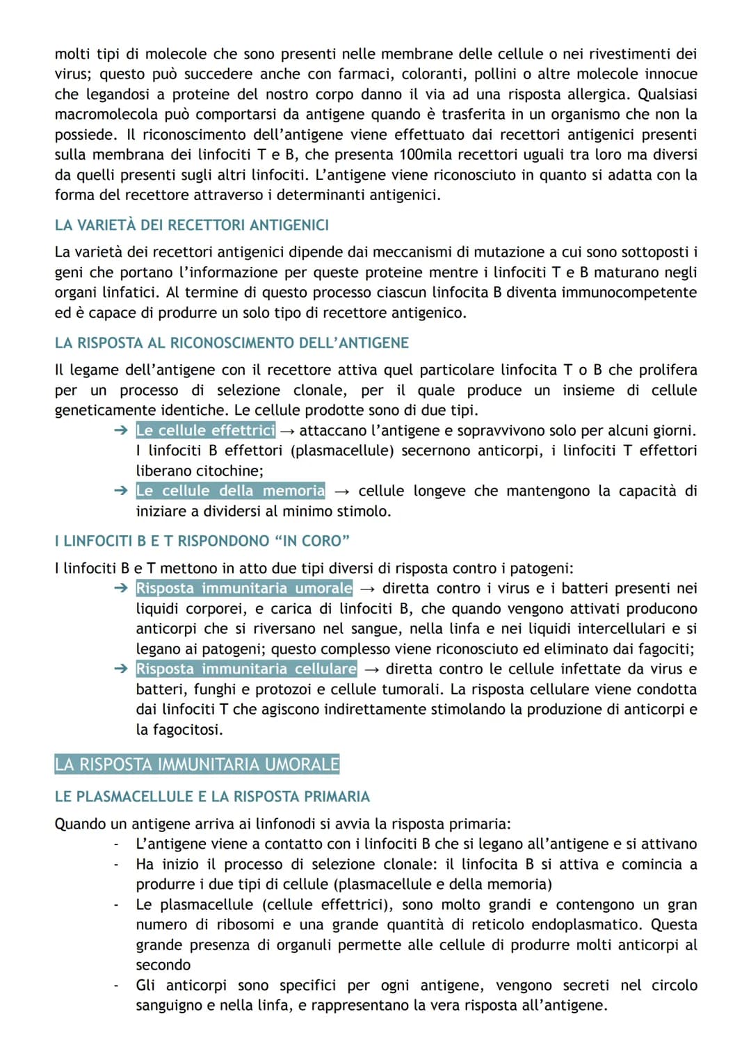 # SISTEMA LINFATICO E IMMUNITÀ

# IL SISTEMA LINFATICO

## DUE DIVERSE STRATEGIE DI DIFESA

L'immunità attua due strategie di difesa: immuni