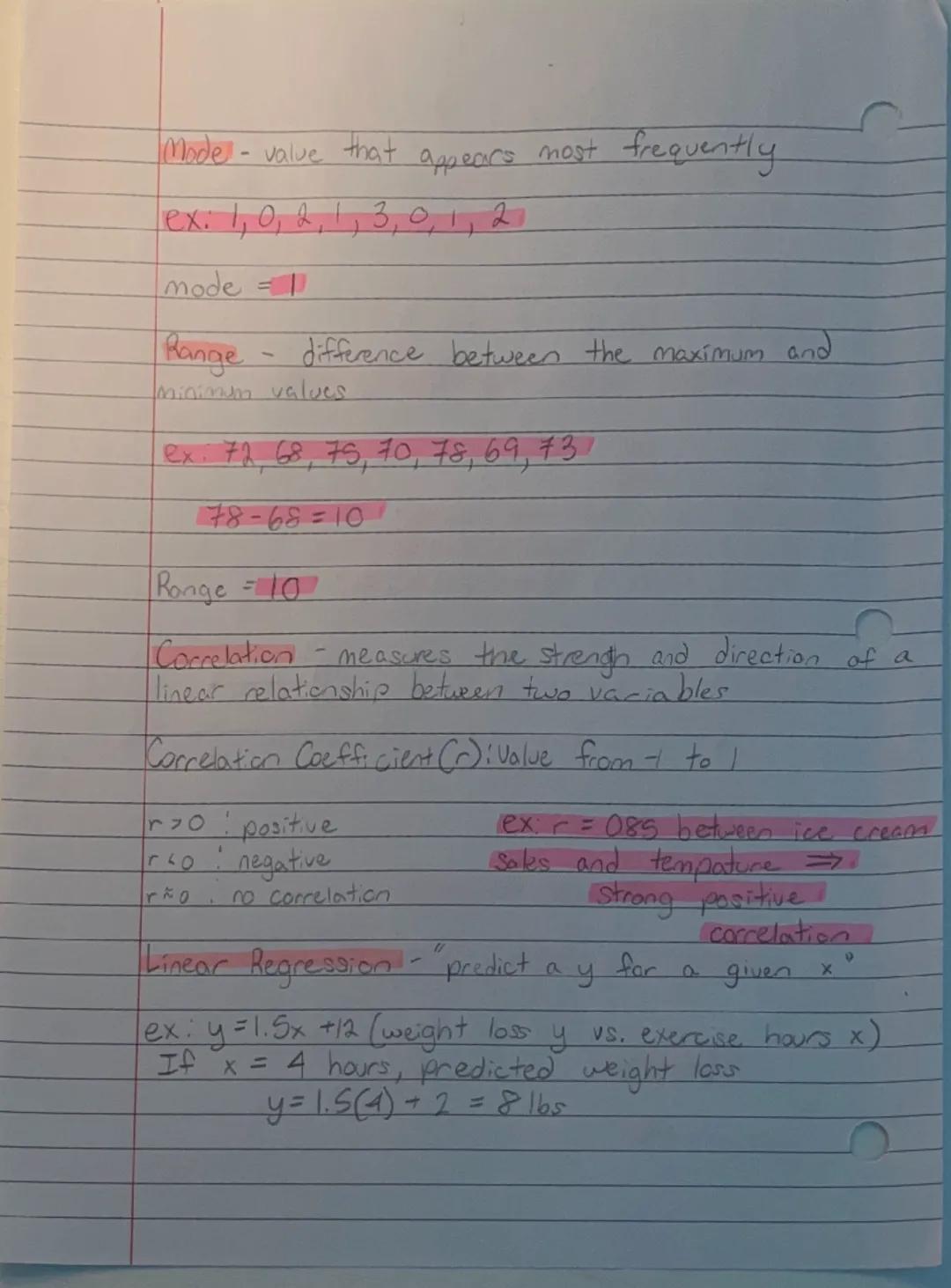 Algebra Review 7
Box Plots - a visual display of a dataset's
distribution using five key values
Key values: minimum, maximum, median (Q2), f