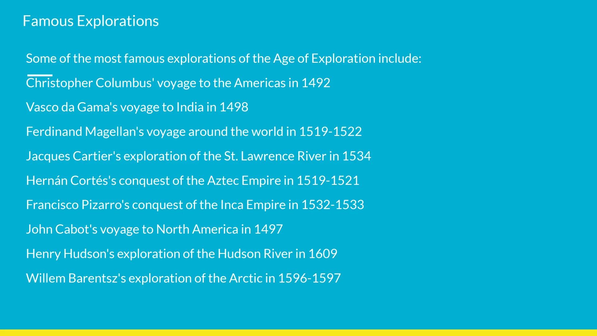 # The Age of Exploration

Intro Age of Exploration

The Age of Exploration was a period of European history from the 15th to the 17th
centur