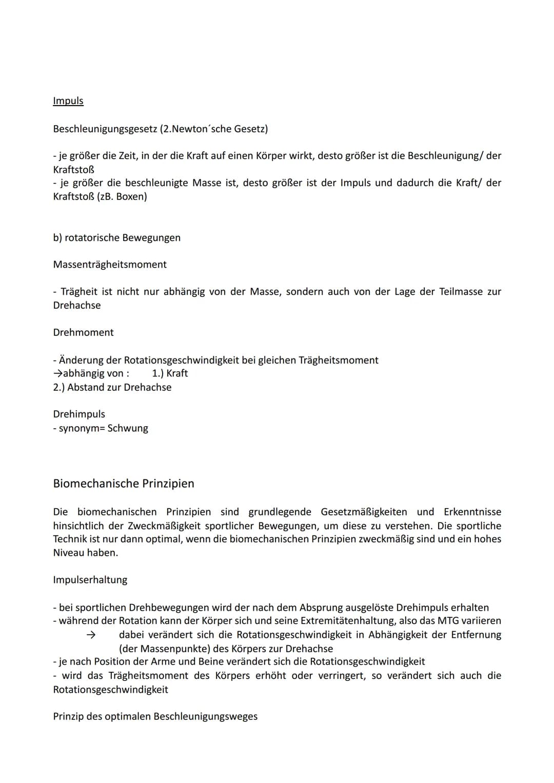 # 12.1 Bewegungslehre

a) Morphologische Betrachtungsweise

a. Bewegungsbeschreibung

*   Untersuchung des äußerlich sichtbaren Teils einer 
