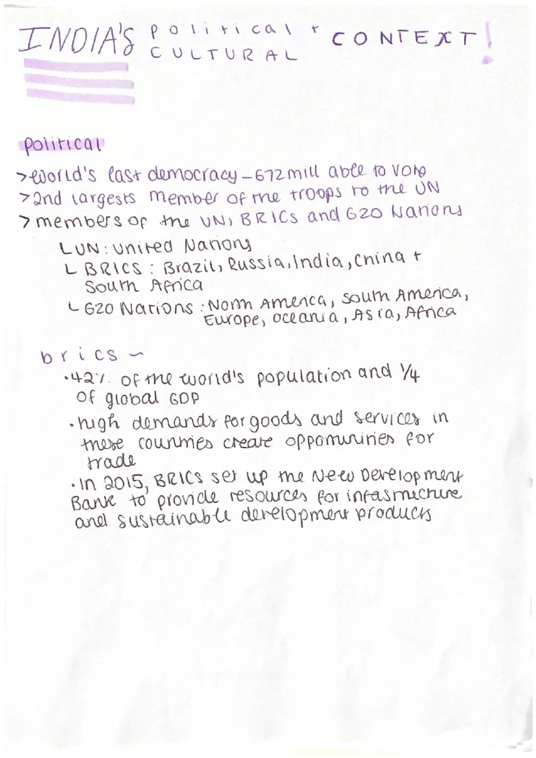 # DEVELOPMENT
DYMAMICS

# GEO
revision

# INDIA AND ITS
ECONOMY # India BASICS
An Introducion re India and irs economy
Asia, west to the
Ind