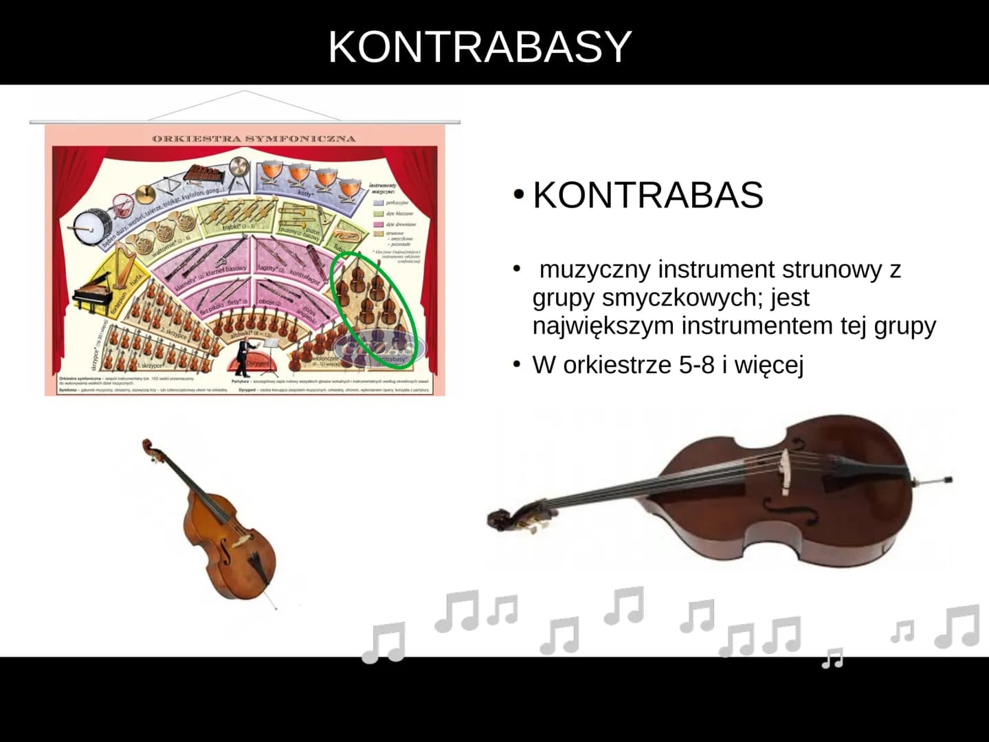 ORKIESTRA SYMFONICZNA # ORKIESTRA SYMFONICZNA

beben duży, werbel, talerze, trójkąt, ksylofon, gong...

kotly

instrumenty
muzyczne:

perkus
