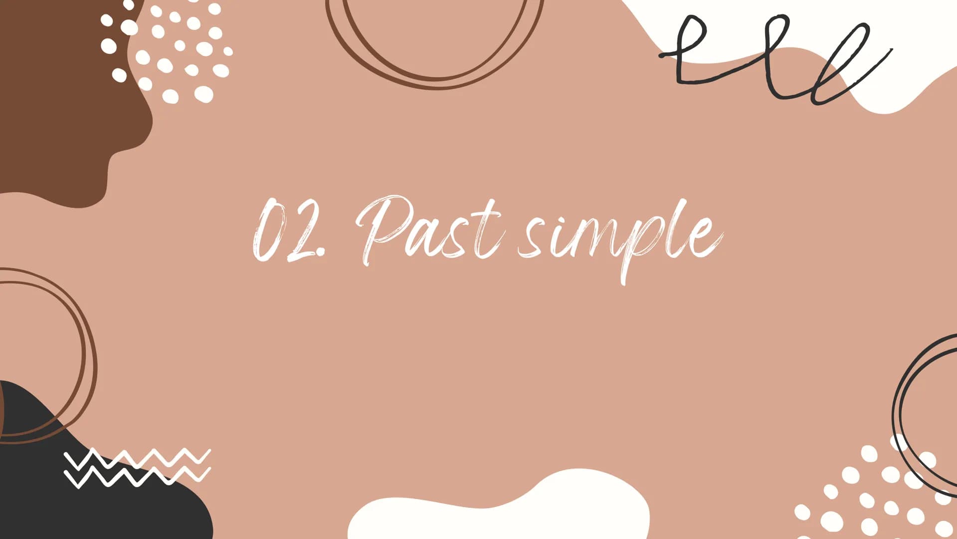 Past simple Indice

01. INTRODUCCIÓN

02.PASADO SIMPLE

03.VERBOS REGULARES

04.VERBOS IRREGULARES

05. EJEMPLOS

06. COMO SE APLICA
EN EL I