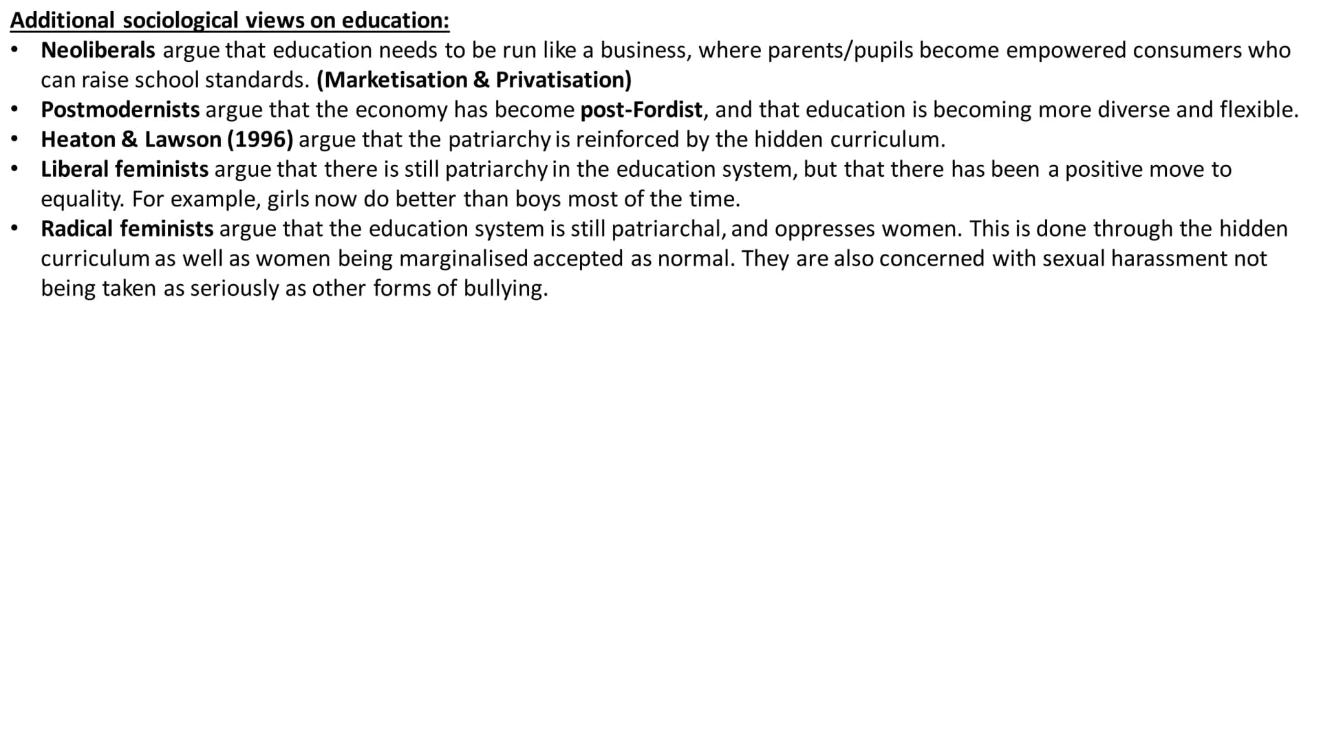 Education- full topic revision # Sociological perspectives on
## education # Durkheim- Solidarity and skills

Solidarity-

*   Is necessary 