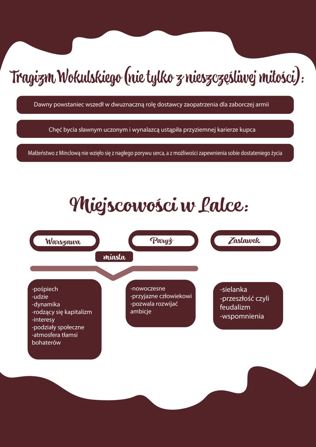 # lalka
Bolestaw Prus

Bolestaw Prus o, Lalce":
„Powieść z wielkich pytań epoki"

## Data wydania utworu:
1890-wydanie książkowe

## Miejsce