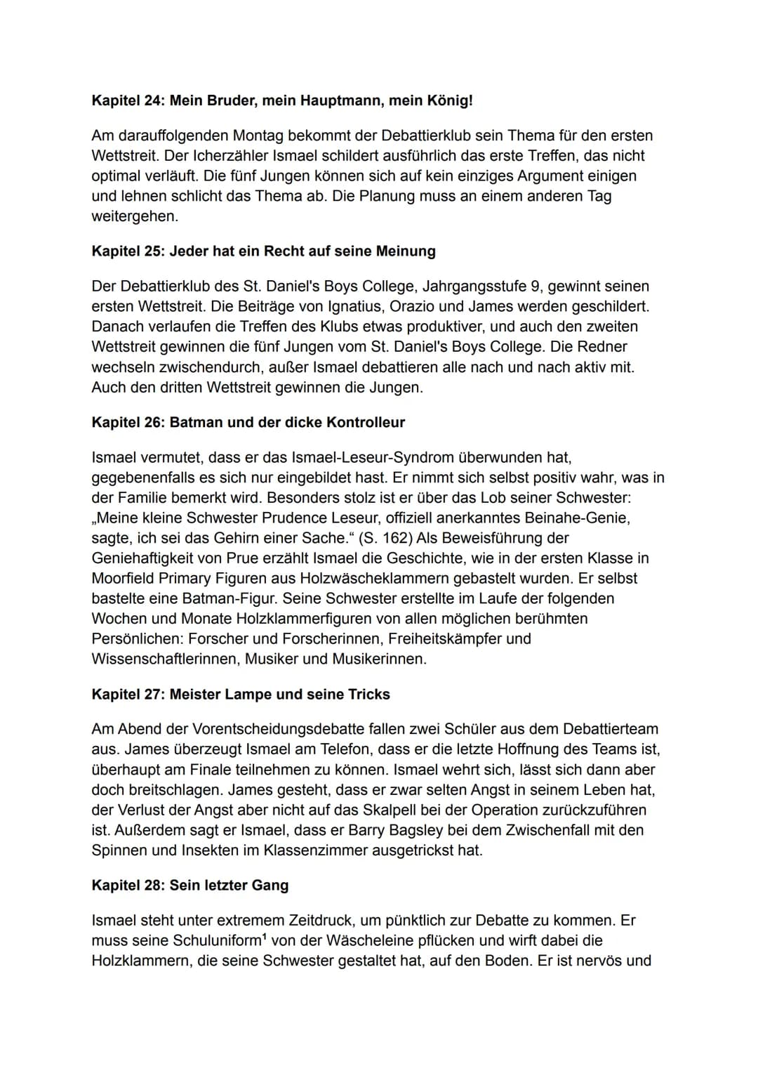 # Nennt mich nicht Ismael

Inhaltsangabe/Zusammenfassung

2006 erschien der Jugendroman „Don't Call Me Ishmael!" des australischen Autors
Mi