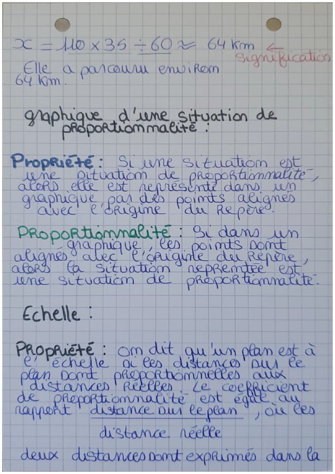 # Maths

De finition

Deux grandeurs somt
Proportionnelles ai, quand on
nultiplie e'une pas un membre
I authe est multiplice par le mêmé
mom