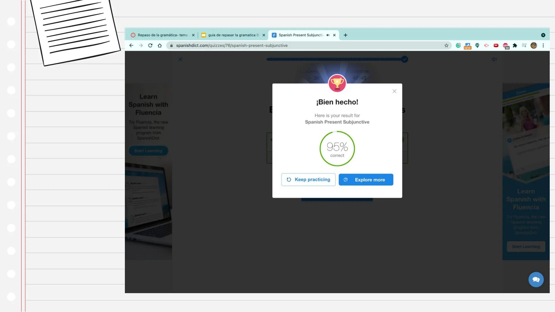 # Subjunctive

Repaso de Gramatica ## Qué es? - Present subjunctive mood
- Used when there is:
    - Desire
    - Ignorance
    - Emotional 